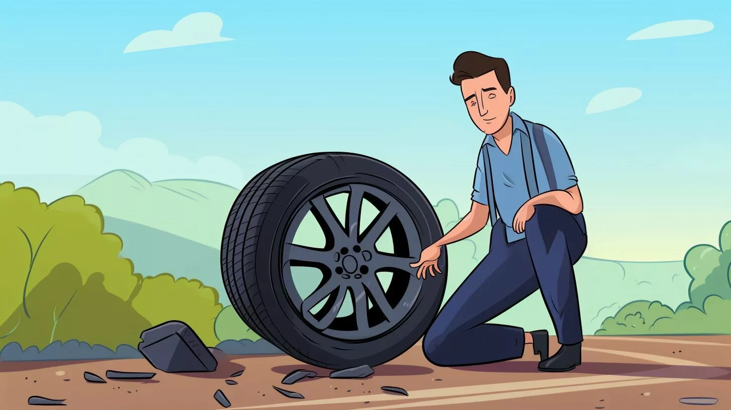 What to do if you get a flat tire -
