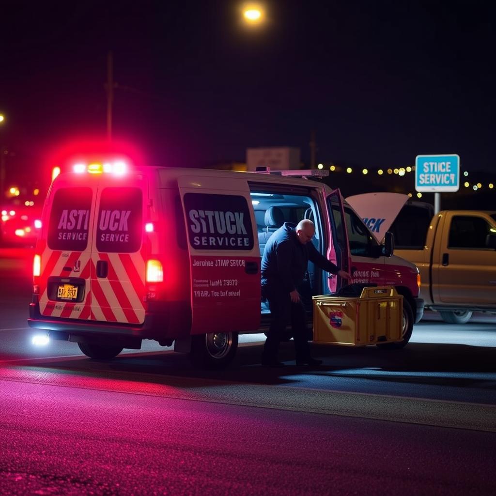 24/7 emergency jump start service in San Jose