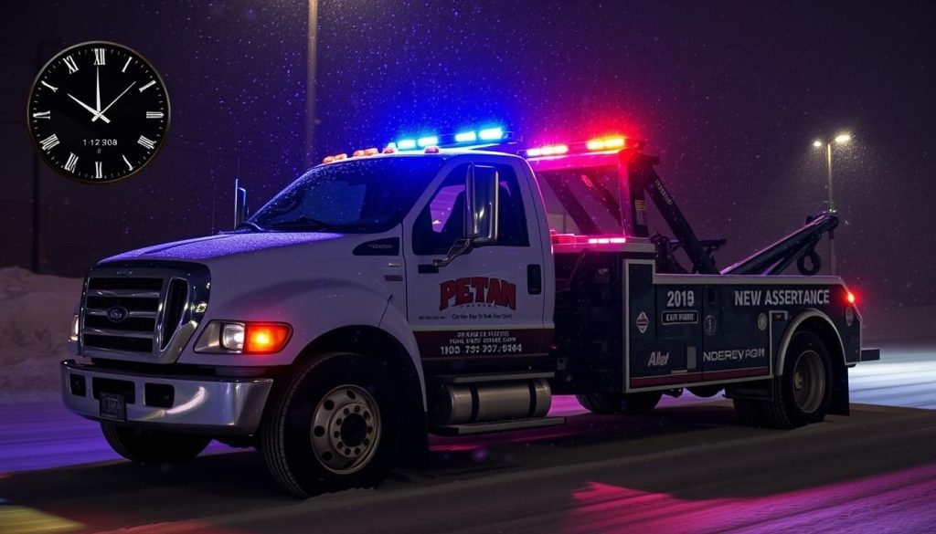24/7 towing service availability in Bozeman in all weather conditions