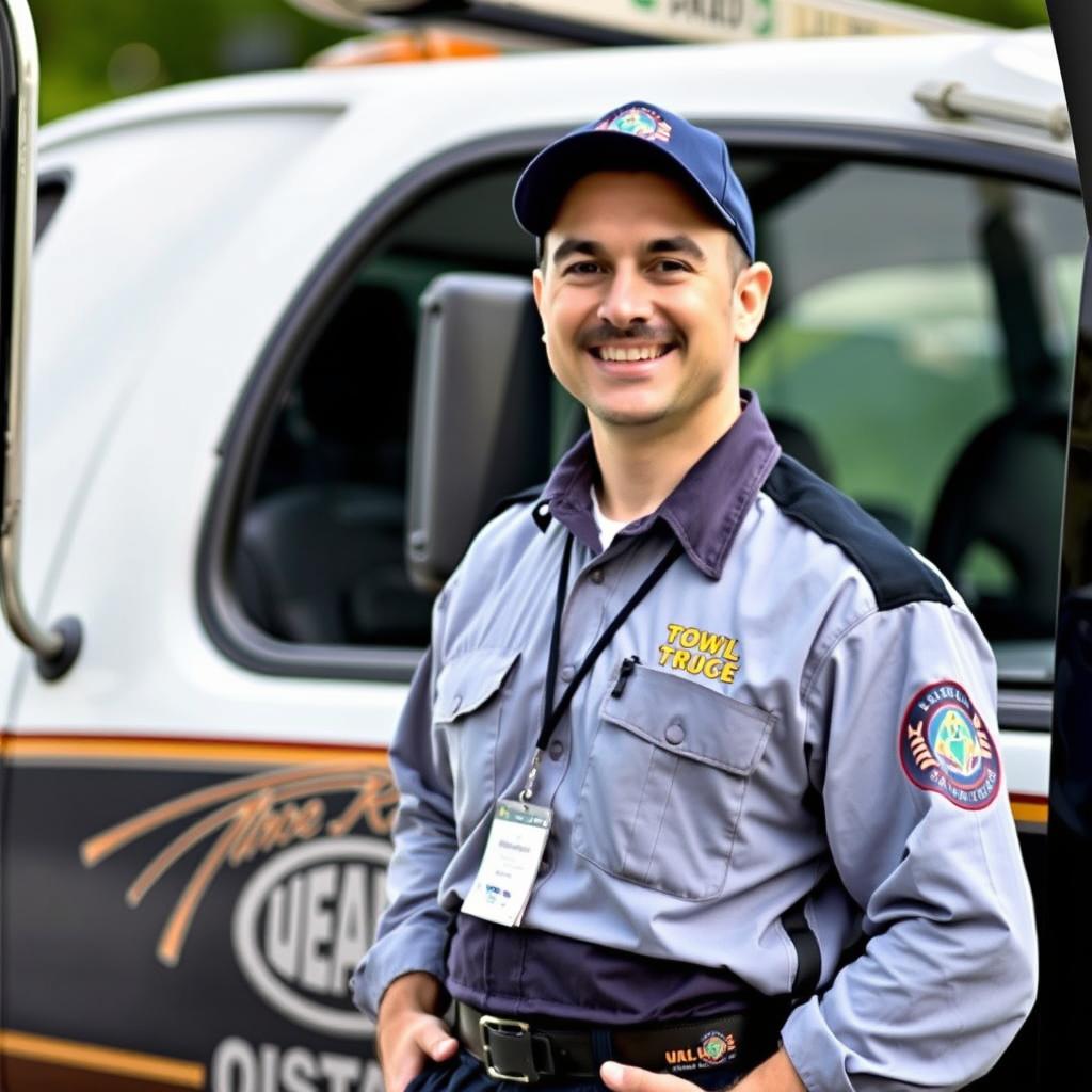 Certified tow truck operator for $50 Towing Service Fayetteville Arkansas