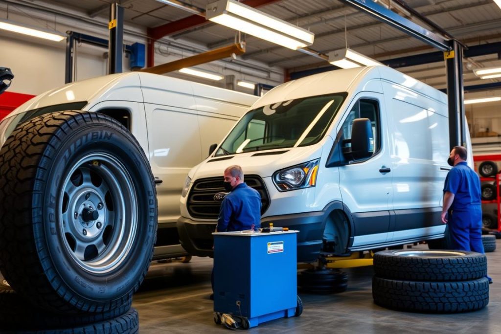 Commercial vehicle tire service in Harrisonburg