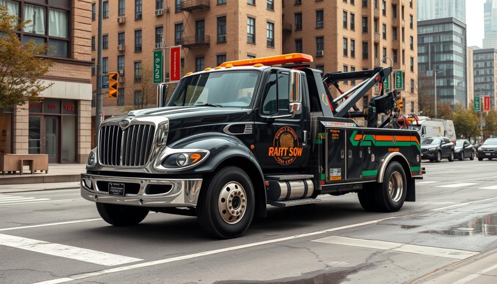 Cost comparison chart showing $50 towing service in Milwaukee versus competitors