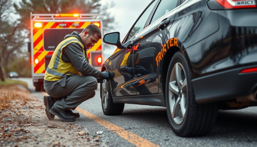Emergency tire change service in Davenport Iowa