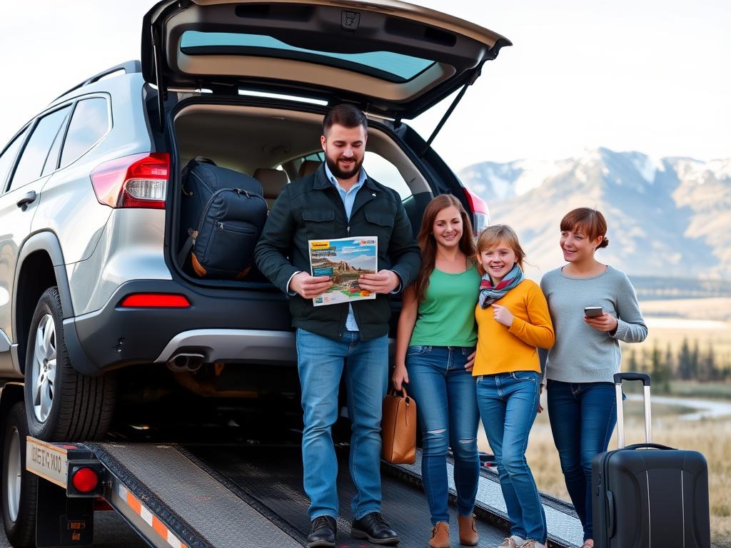 Family vacation saved by affordable emergency tow truck in Bozeman