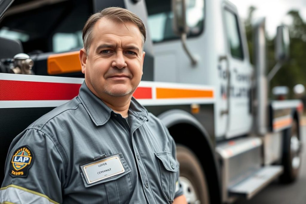 Licensed tow truck operator for $50 Towing Service Raleigh NC