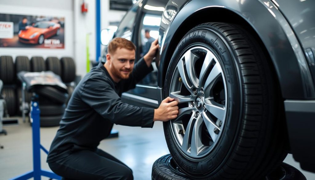 New tire installation service in Davenport Iowa