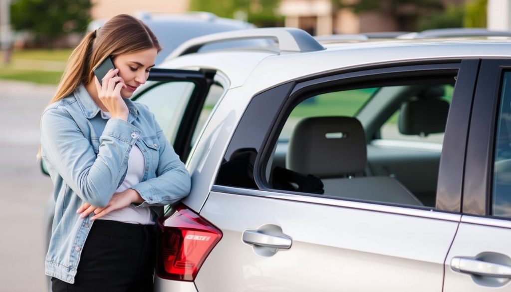 Person calling for auto lockout services in Bismarck North Dakota