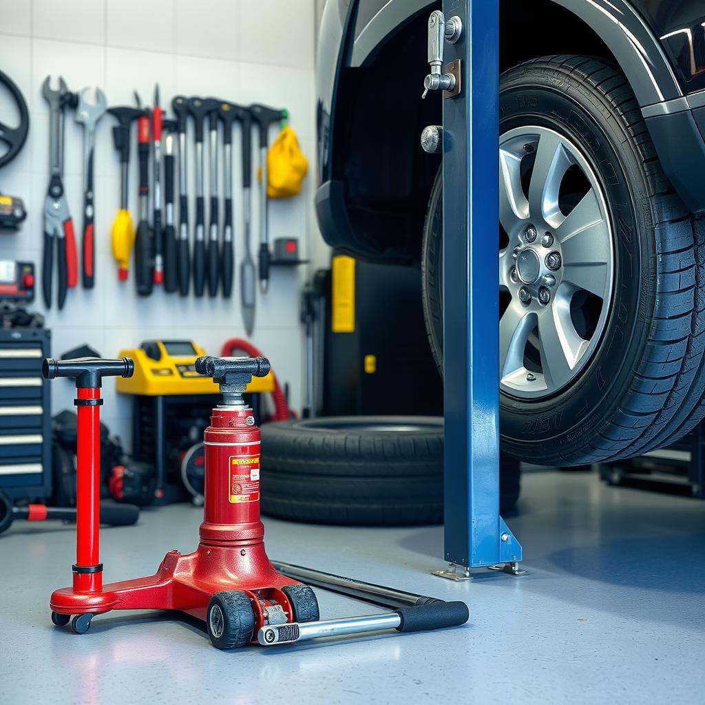 Professional tire change tools and equipment used by Newark NJ service technicians