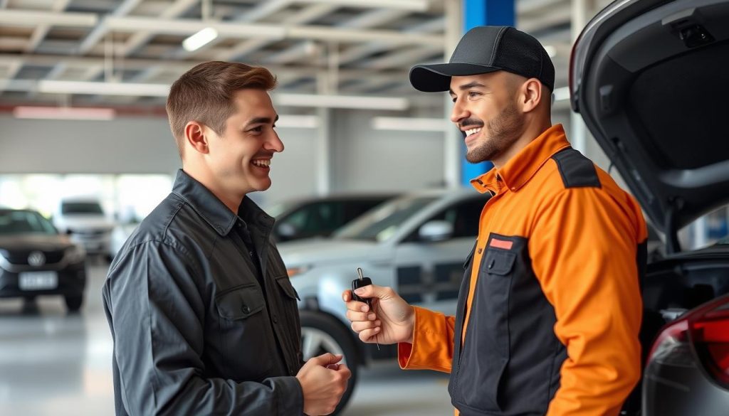 Satisfied customer with newly changed tires in Iowa City
