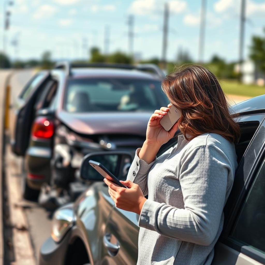 Step 1 of $50 Towing Service Fayetteville Arkansas process - making a call