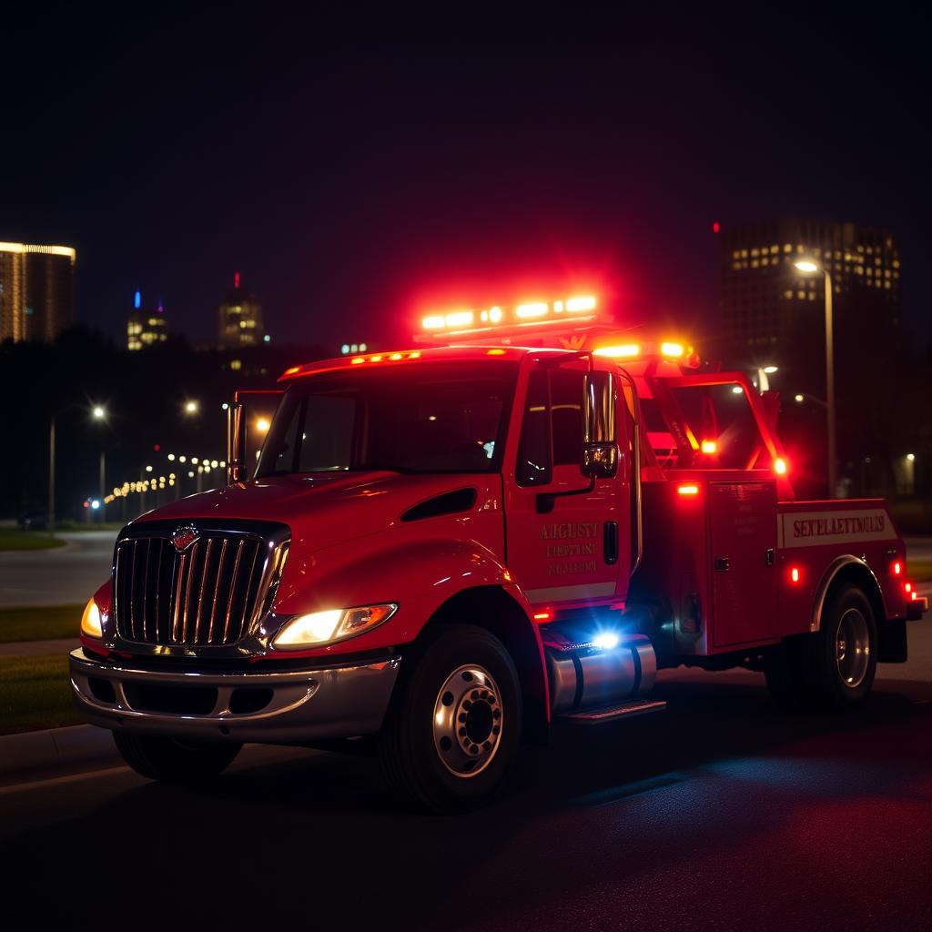 24/7 tow truck availability in Augusta, Georgia
