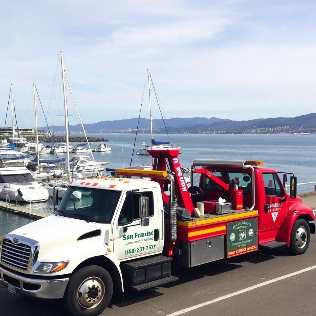 $50 towing service at Berkeley Marina