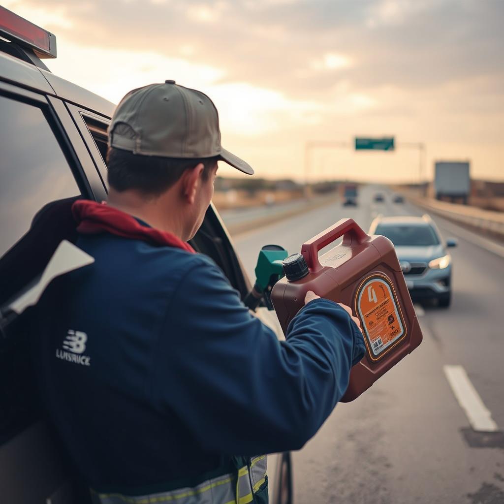 Emergency fuel delivery service in Lubbock, Texas