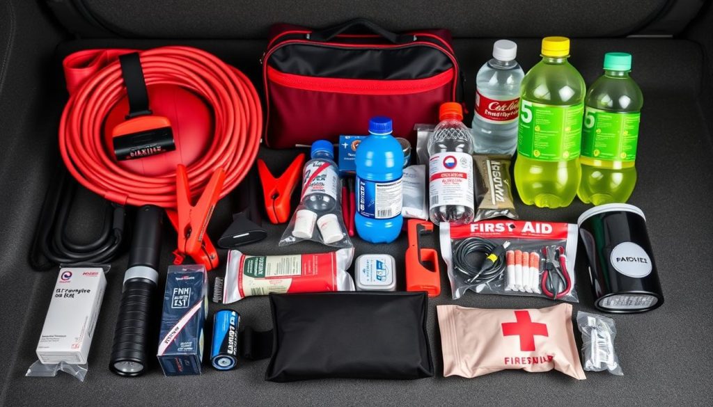 Emergency roadside kit essentials for Dallas, Texas drivers