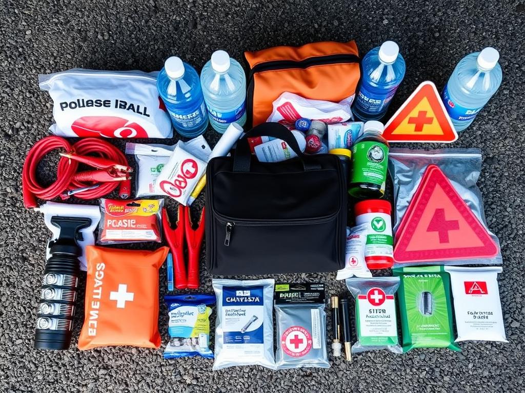 Emergency roadside kit for College Station drivers