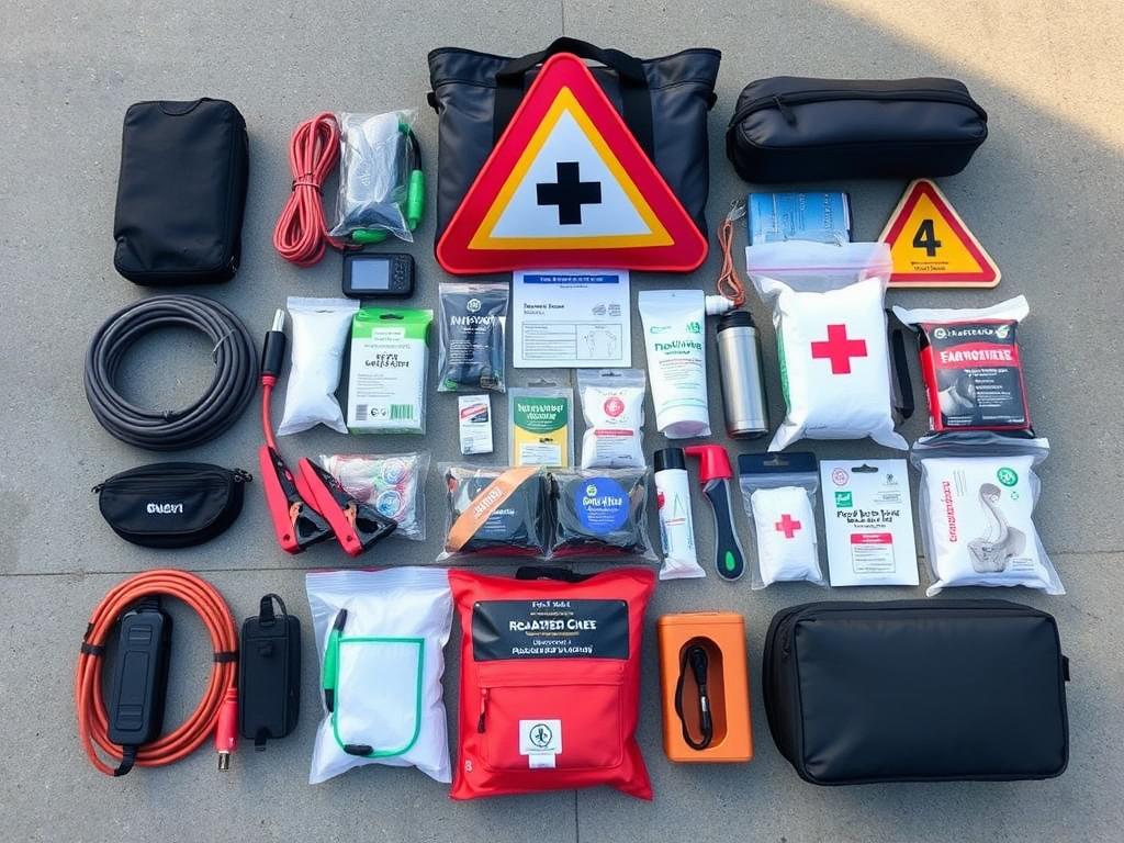 Emergency roadside kit for Folsom drivers