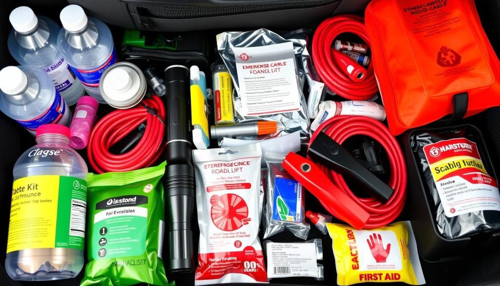 Emergency roadside kit for Killeen drivers with essential items