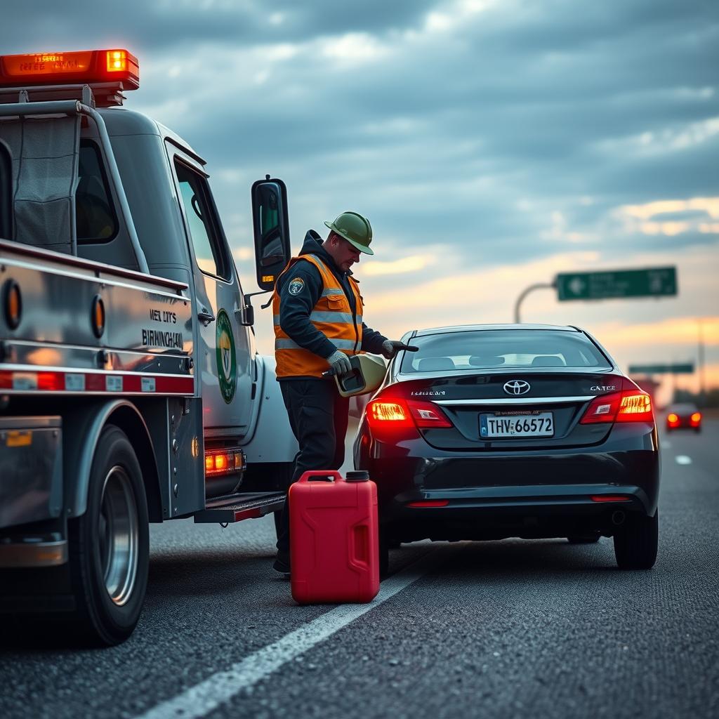 Fuel delivery service in Birmingham