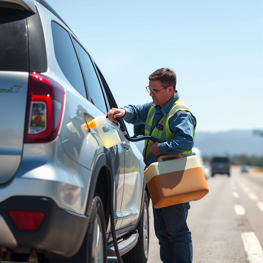 Fuel delivery service in Escondido