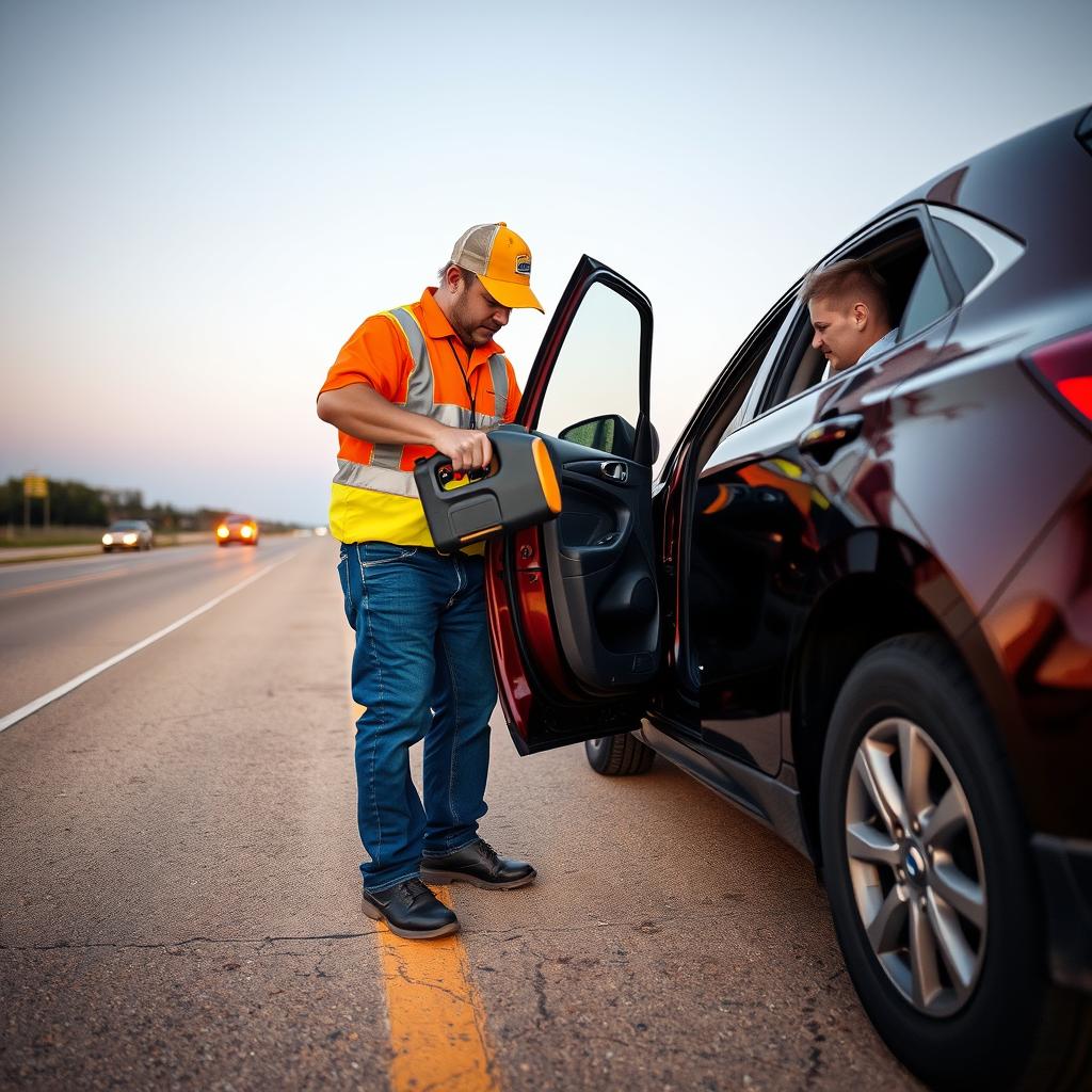 Fuel delivery service in Frisco, Texas