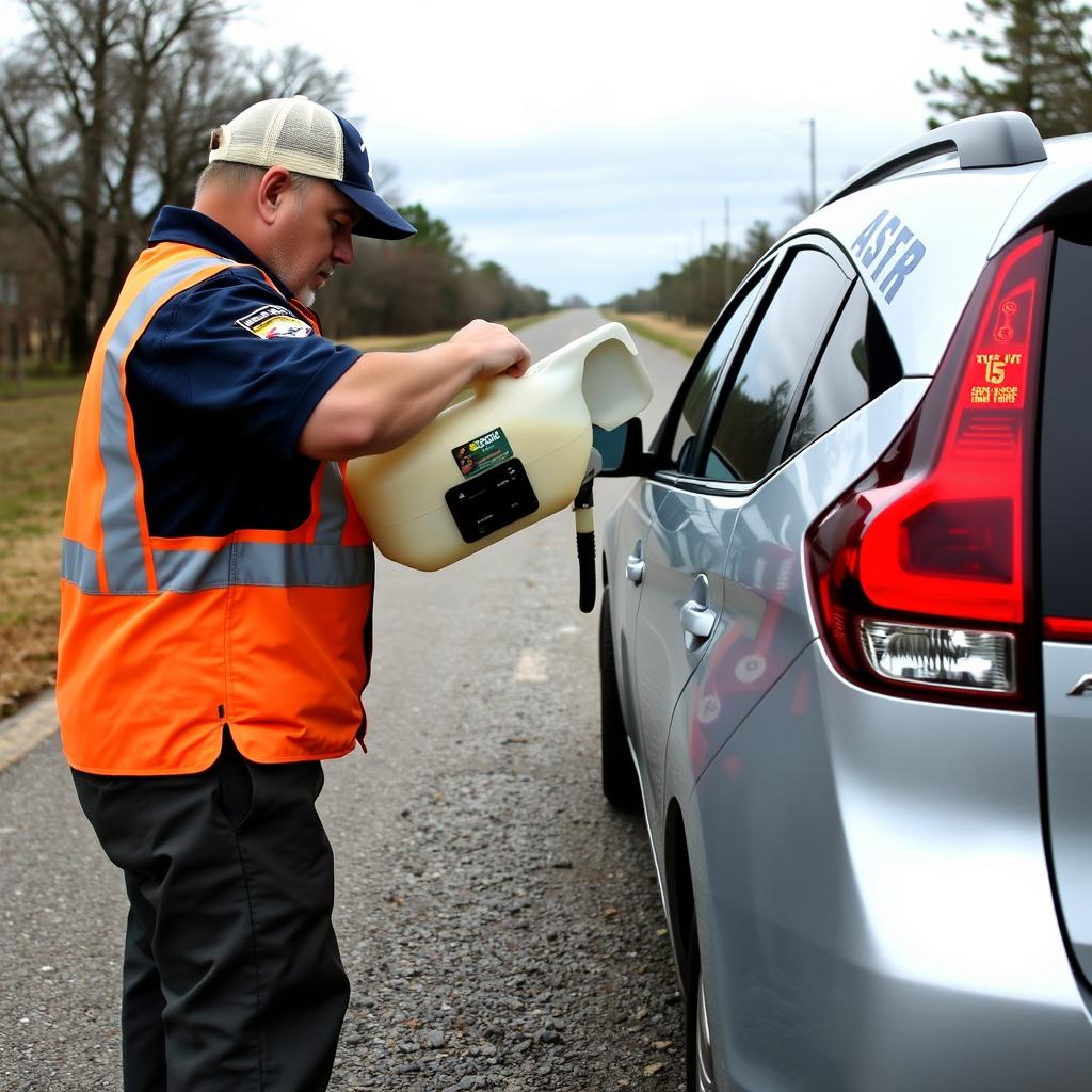 Fuel delivery service in Longview, Texas