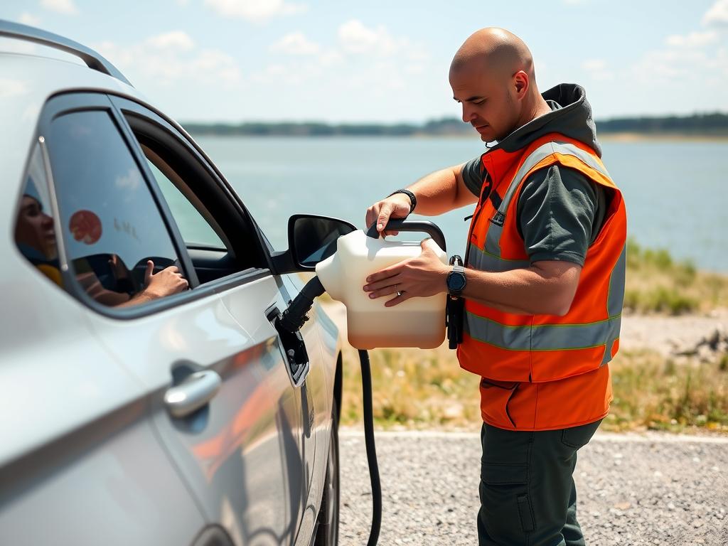 Fuel delivery service near Wheeler Lake in Decatur, Alabama