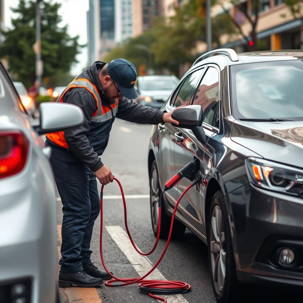 Jump start service for dead batteries in Atlanta