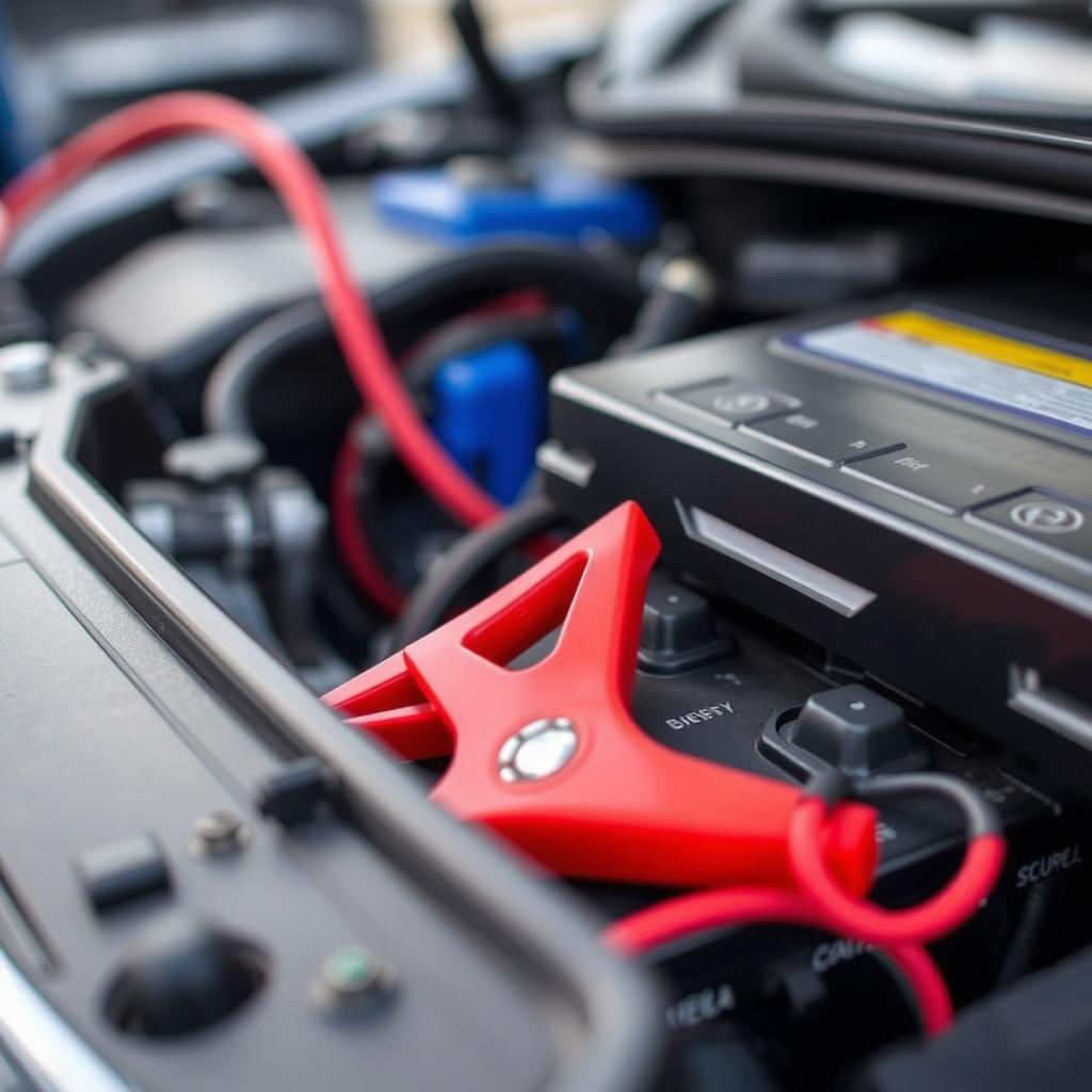 Jump start service for roadside assistance in Dallas, Texas