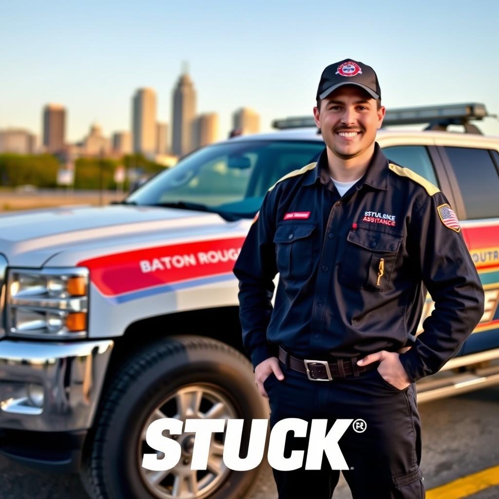 Local roadside assistance technician with knowledge of Baton Rouge roads