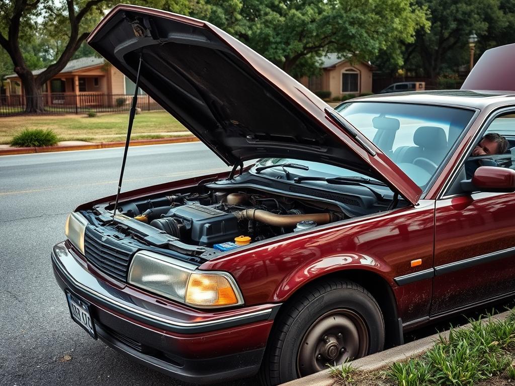 Mechanical breakdown requiring cheap $50 towing service in Austin