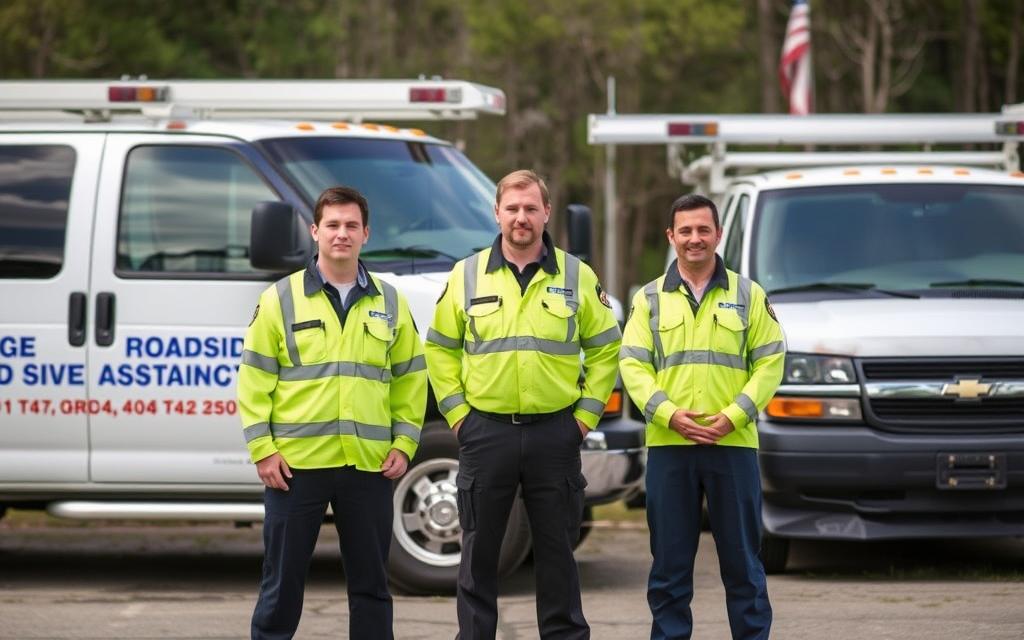 Professional roadside technicians in Tuscaloosa