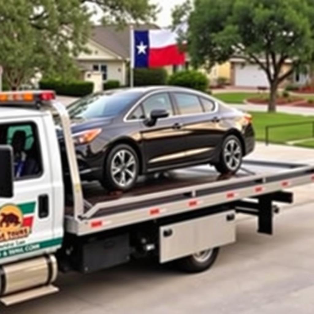 Professional towing service in Georgetown, Texas