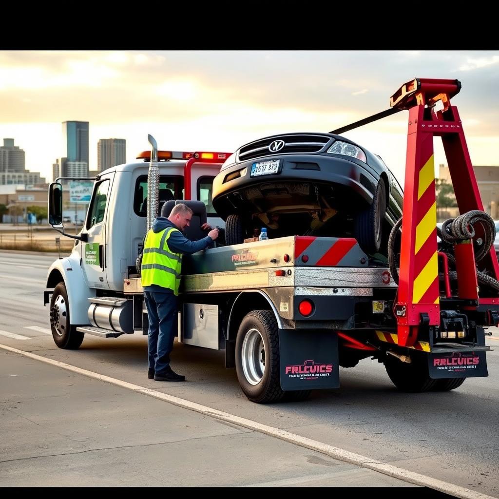 Professional towing service in Lubbock, Texas