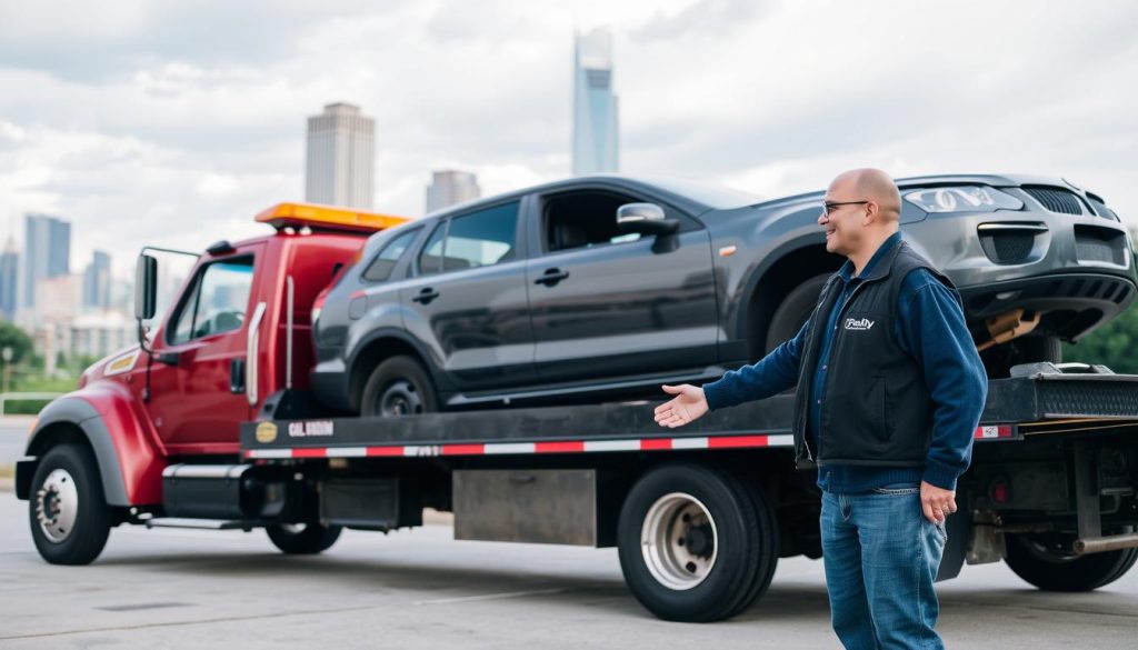 Satisfied customer with cheap $50 towing service in Atlanta, Georgia