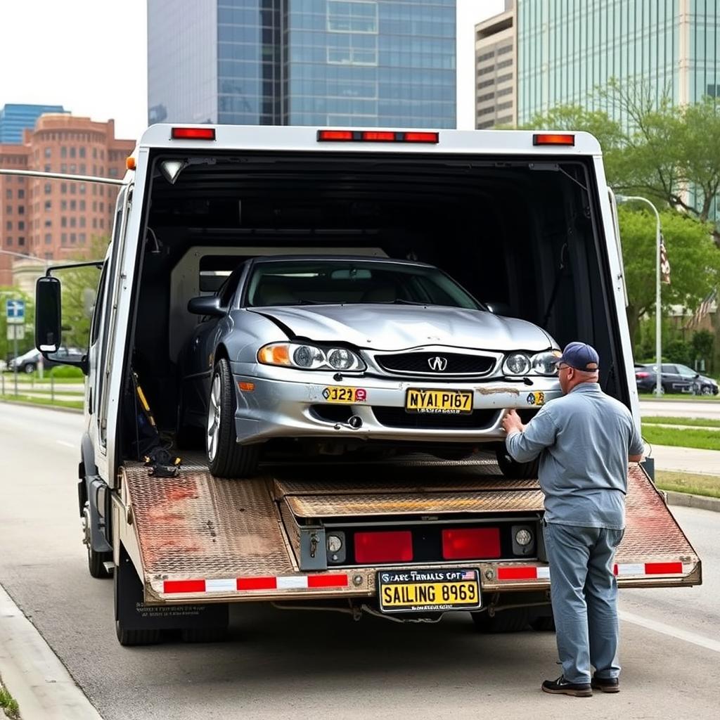 Towing service for roadside assistance in Dallas, Texas