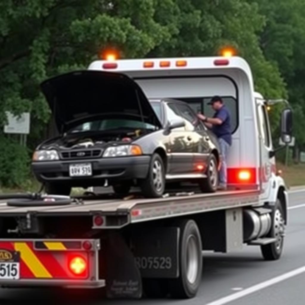 Vehicle towing in Tuscaloosa