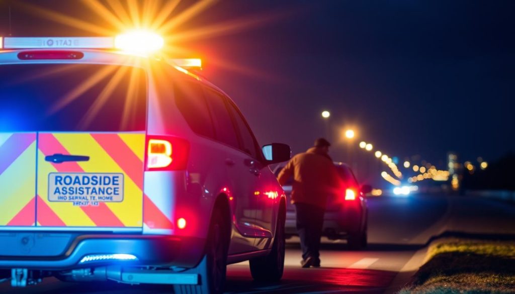 24/7 roadside assistance in Pontiac, Michigan