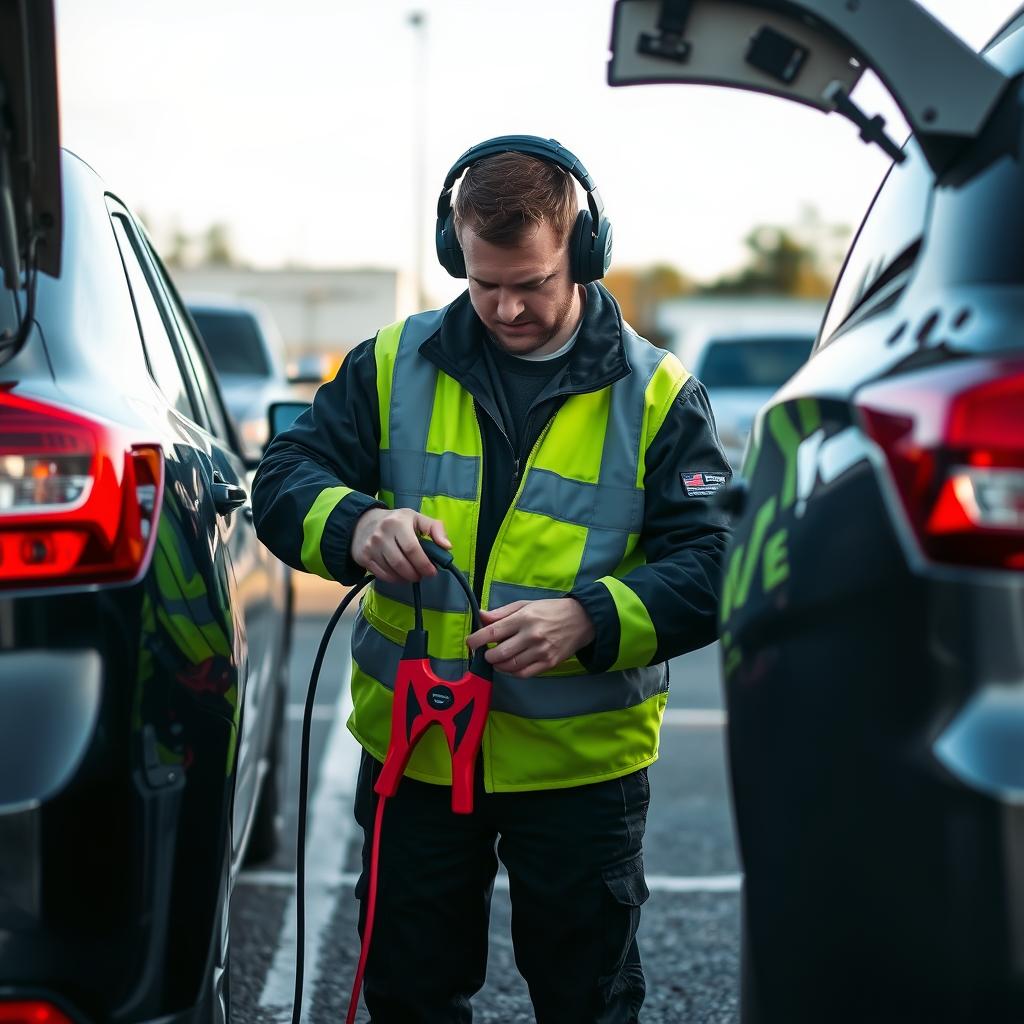 Battery jump-start service in Charleston, South Carolina