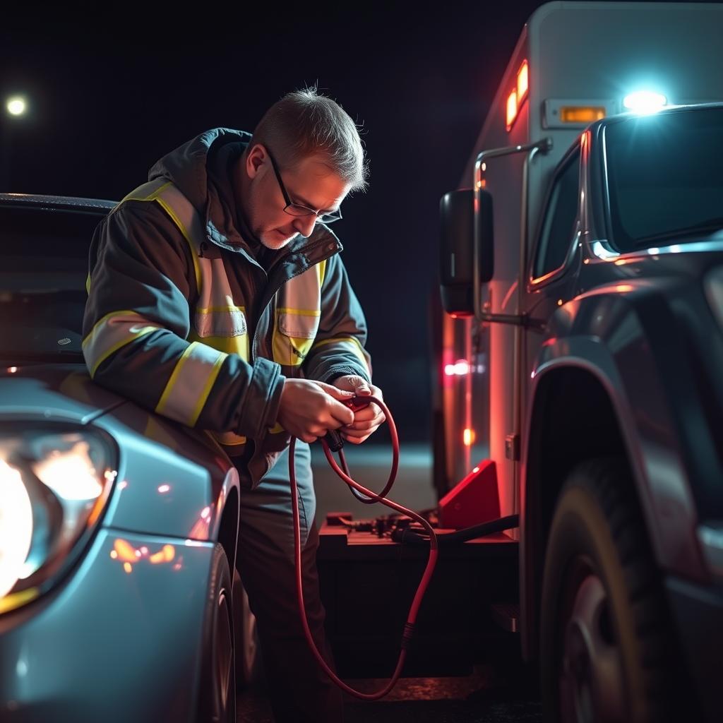 Battery jump start service in Hattiesburg, Mississippi