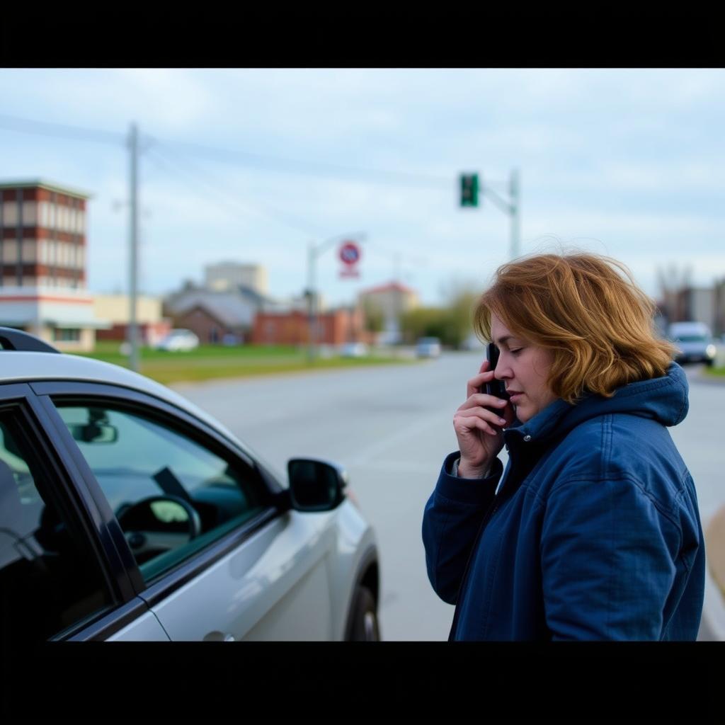 Calling for roadside assistance in Sioux City
