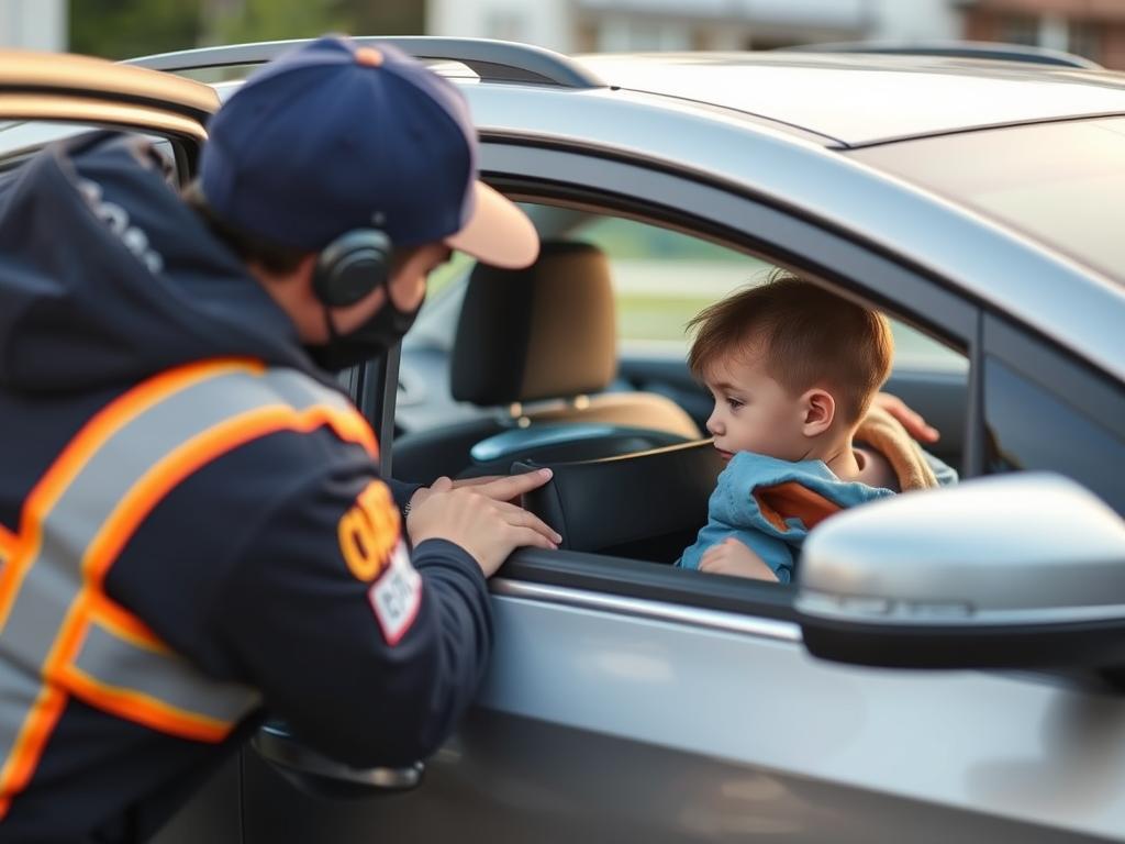 Child or pet locked in car emergency service in Belleville