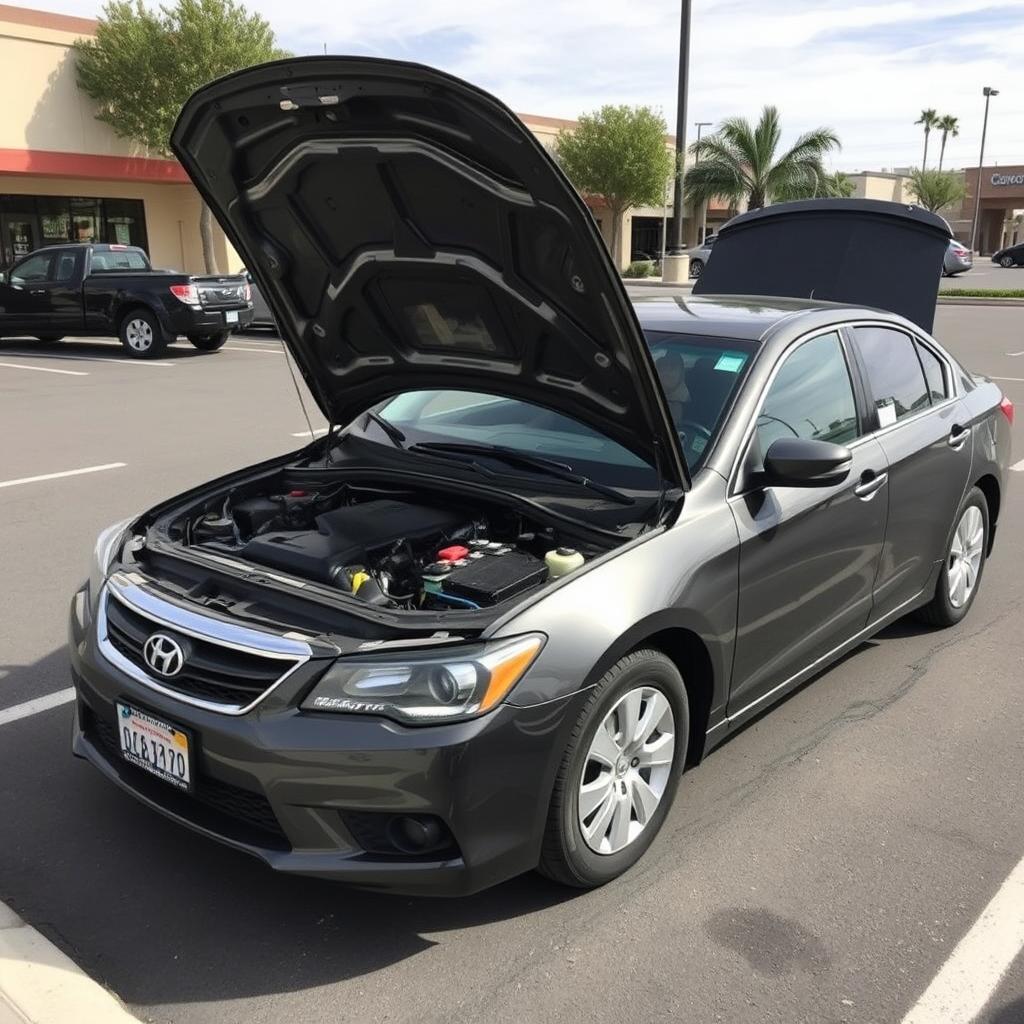 Dead battery requiring jump-start service in Oxnard, California
