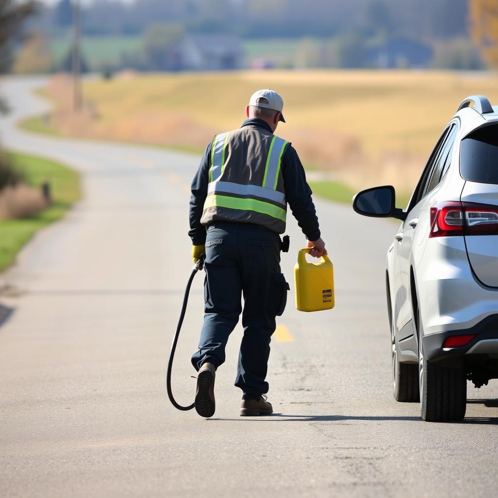 Fuel delivery service in Bloomington, Indiana