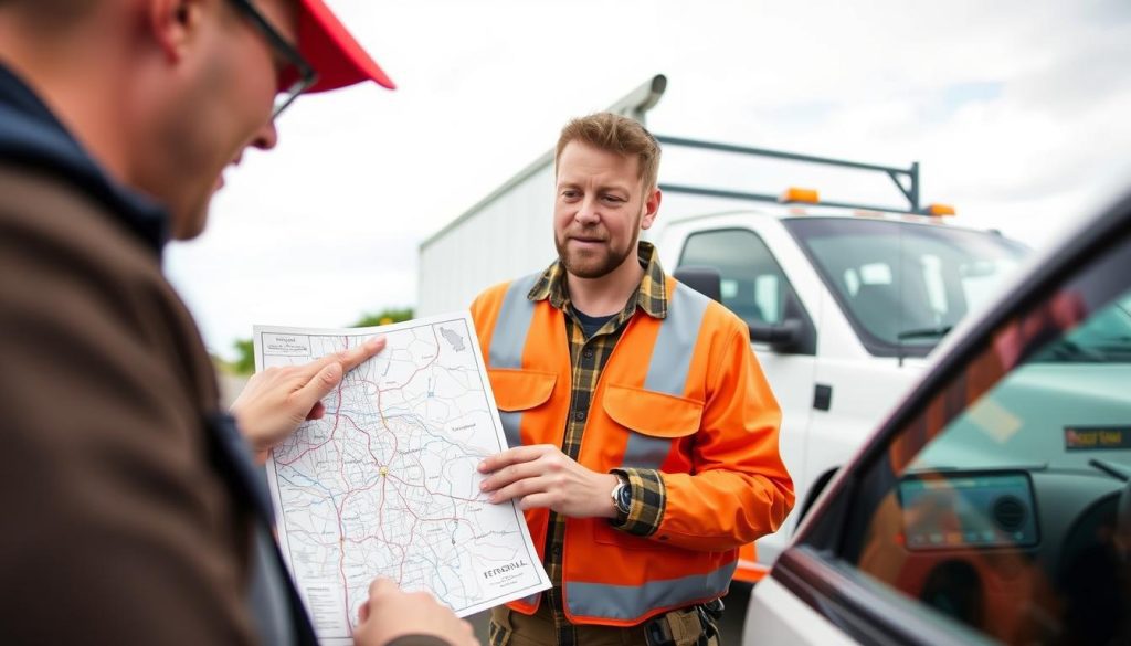 Local Jeffersonville roadside assistance technician with knowledge of the area