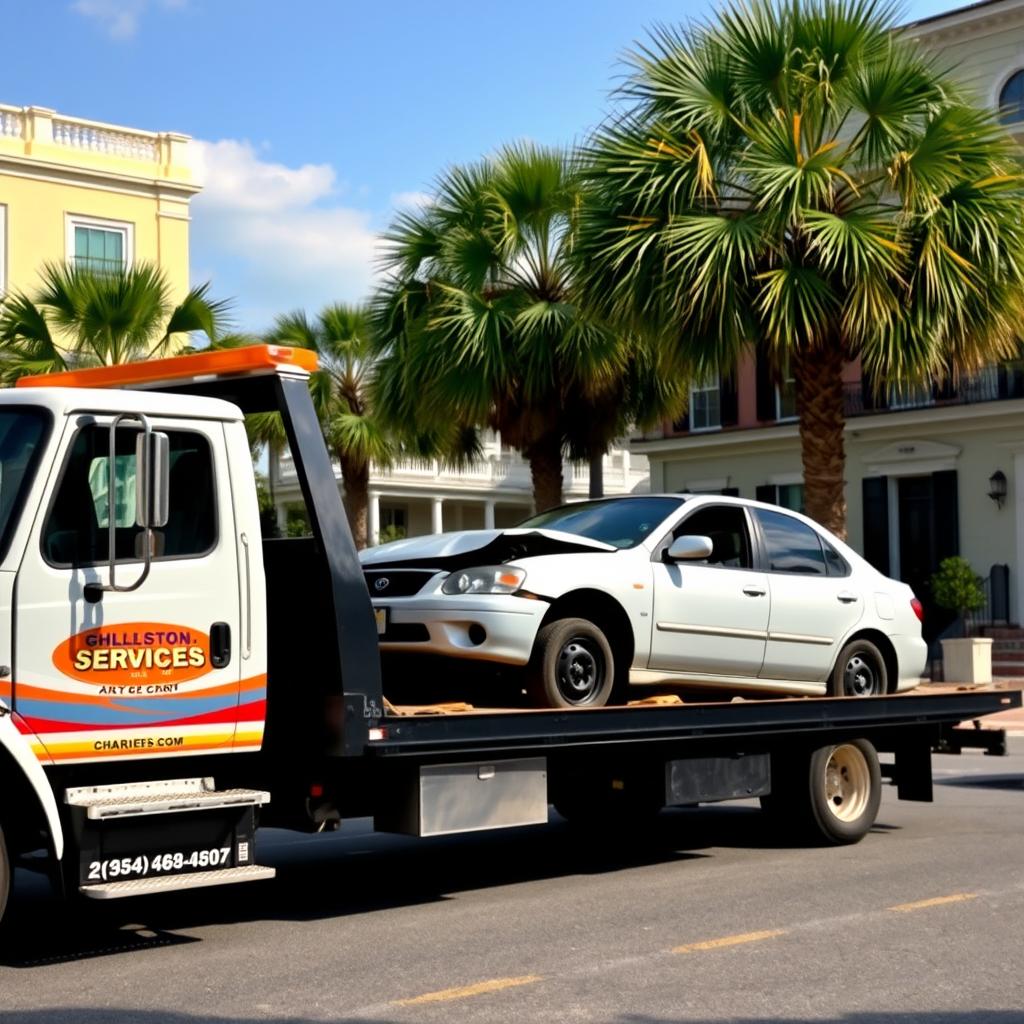 Professional towing service in Charleston, South Carolina