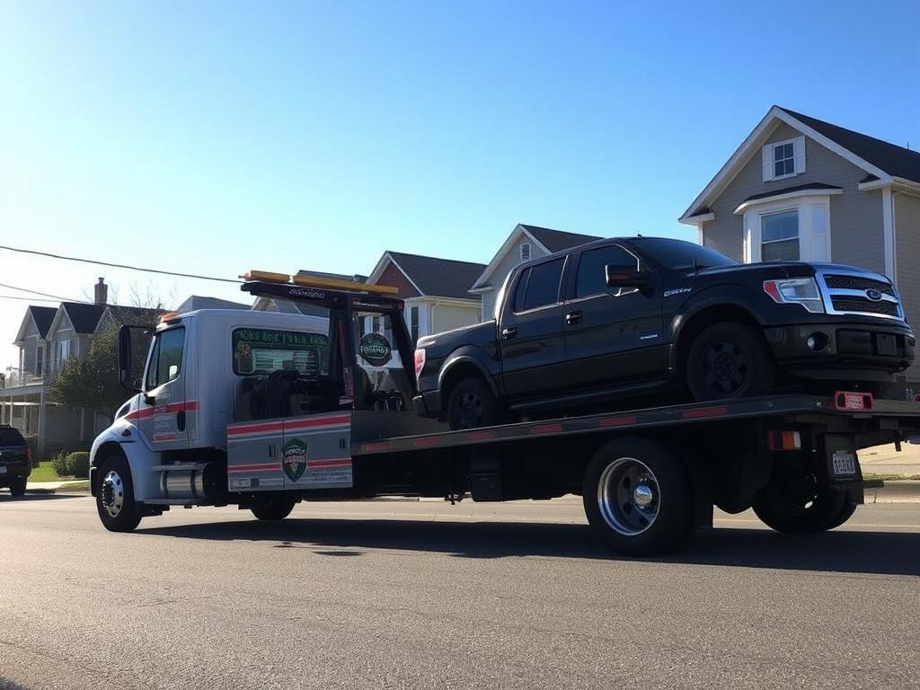 Roadside assistance towing service in Cranston, Rhode Island