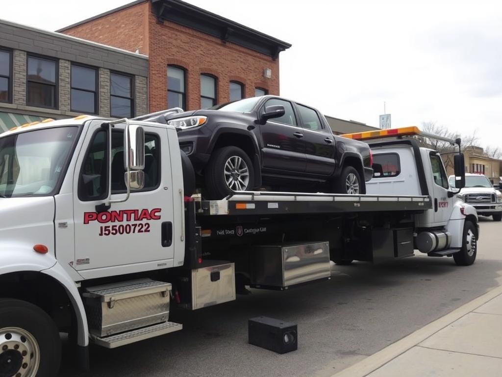 Towing service roadside assistance in Pontiac, Michigan