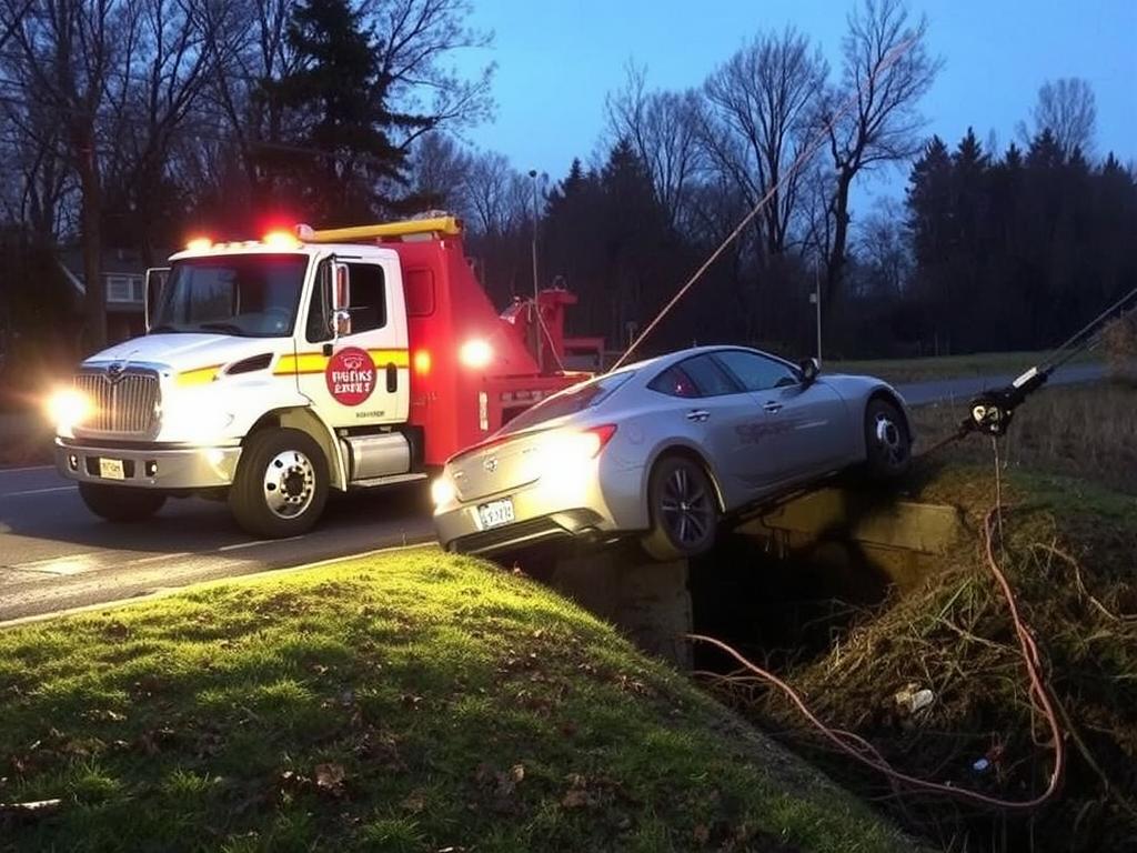 Winching and recovery service in Hackensack, New Jersey