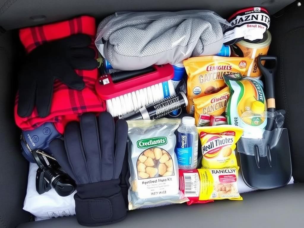 Winter emergency kit for Cleveland drivers